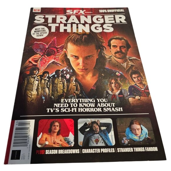 Stranger Things Ultimate Guide Unofficial Entertainment Weekly RP Themed Cards - Picture 2 of 16